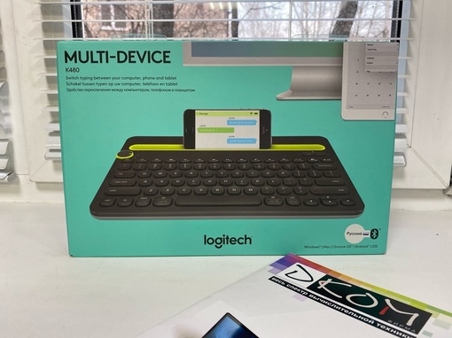 Клавиатура Logitech Multi-Device K480 – 3 733 руб.